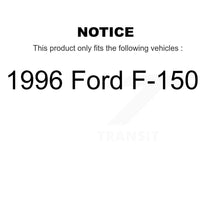 Charger l&#39;image dans la galerie, Front Rear Ceramic Brake Pads Kit For 1996 Ford F-150