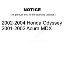 Charger l&#39;image dans la galerie, Front Rear Ceramic Brake Pads Kit For Honda Odyssey Acura MDX