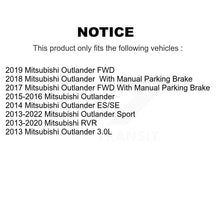 Load image into Gallery viewer, Front Rear Ceramic Brake Pads Kit For Mitsubishi Outlander Sport RVR