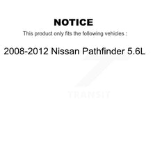 Charger l&#39;image dans la galerie, Front Rear Ceramic Brake Pads Kit For 2008-2012 Nissan Pathfinder 5.6L