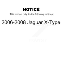 Load image into Gallery viewer, Front Rear Ceramic Brake Pads Kit For 2006-2008 Jaguar X-Type