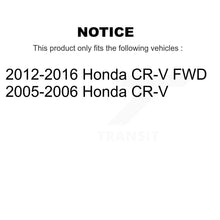 Load image into Gallery viewer, Front Rear Ceramic Brake Pads Kit For Honda CR-V