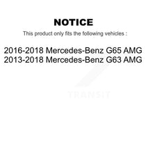 Charger l&#39;image dans la galerie, Front Rear Ceramic Brake Pads Kit For Mercedes-Benz G63 AMG G65