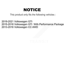 Load image into Gallery viewer, Front Rear Ceramic Brake Pads Kit For Volkswagen GTI CC