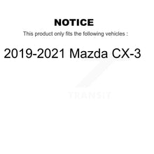 Charger l&#39;image dans la galerie, Front Rear Ceramic Brake Pads Kit For 2019-2021 Mazda CX-3