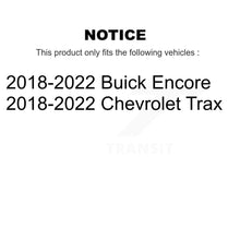 Load image into Gallery viewer, Front Rear Ceramic Brake Pads Kit For 2018-2022 Chevrolet Trax Buick Encore