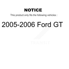 Charger l&#39;image dans la galerie, Front Rear Ceramic Brake Pads Kit For 2005-2006 Ford GT