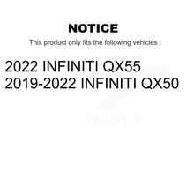 Load image into Gallery viewer, Front Rear Ceramic Brake Pads Kit For INFINITI QX50 QX55