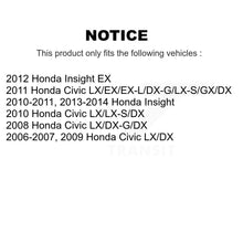 Charger l&#39;image dans la galerie, Front Rear Ceramic Brake Pads And Drum Shoes Kit For Honda Civic Insight