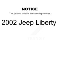 Load image into Gallery viewer, Front Rear Ceramic Brake Pads And Drum Shoes Kit For 2002 Jeep Liberty