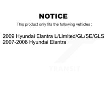 Charger l&#39;image dans la galerie, Front Rear Ceramic Brake Pads And Drum Shoes Kit For Hyundai Elantra