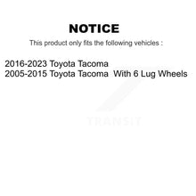 Charger l&#39;image dans la galerie, Front Rear Ceramic Brake Pads And Drum Shoes Kit For Toyota Tacoma