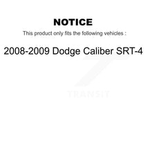 Load image into Gallery viewer, Front Rear Ceramic Brake Pads &amp; Drum Shoes Kit For 2008-2009 Dodge Caliber SRT-4