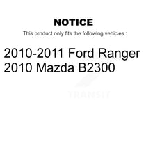 Load image into Gallery viewer, Front Rear Ceramic Brake Pads And Parking Shoes Kit For Ford Ranger Mazda B2300