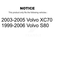 Charger l&#39;image dans la galerie, Front Rear Ceramic Brake Pads And Parking Shoes Kit For Volvo S80 XC70