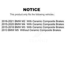 Charger l&#39;image dans la galerie, Front Rear Ceramic Brake Pads And Parking Shoes Kit For BMW M4 M3 M2 M5