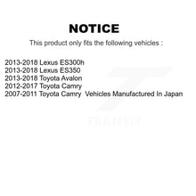 Load image into Gallery viewer, Front Suspension Control Arm And Ball Joint Link Kit For Toyota Camry Lexus ES350 Avalon KTR-100146
