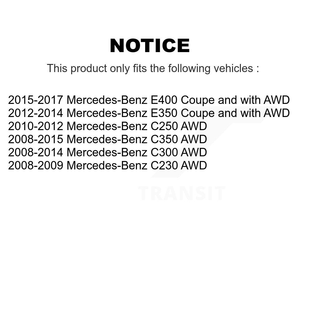 Front Suspension Control Arm & Ball Joint Link Kit For Mercedes-Benz C300 C350 C250 E350 KTR-100279