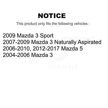 Load image into Gallery viewer, Front Suspension Control Arm &amp; Ball Joint Tie Rod End Link Kit (8Pc) For Mazda 3 5 Sport KTR-100534