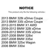Load image into Gallery viewer, Front Control Arm Ball Joint Tie Rod End Link Kit (8Pc) For BMW 328i xDrive X1 335i 328xi KTR-100622