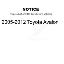 Charger l'image dans la galerie, Front Control Arm And Ball Joint Tie Rod End Link Kit (8Pc) For 2005-2012 Toyota Avalon KTR-101603