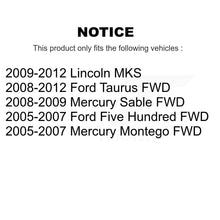 Load image into Gallery viewer, Front Lower Rearward Suspension Control Arm Bushing Pair For Ford Taurus Five Hundred MKS KTR-102235