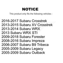 Charger l'image dans la galerie, Front Lower Rearward Suspension Arm Bushing Pair For Subaru Forester Impreza XV Crosstrek KTR-102248