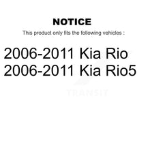 Load image into Gallery viewer, Front Lower Inner Forward Suspension Control Arm Bushing Pair For 2006-2011 Kia Rio Rio5 KTR-102259