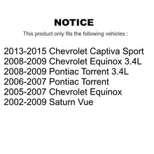 Load image into Gallery viewer, Front Lower Forward Suspension Control Arm Bushing Pair For Chevrolet Equinox Pontiac Vue KTR-102269