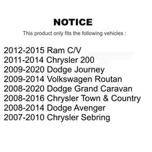 Load image into Gallery viewer, Front Lower Forward Suspension Arm Bushing Pair For Dodge Grand Caravan Journey Chrysler KTR-102272