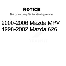 Load image into Gallery viewer, Front Suspension Ball Joint And Tie Rod End Kit For Mazda MPV 626 KTR-102318