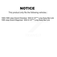 Load image into Gallery viewer, Front Rear Suspension Stabilizer Bar Link Kit For Jeep Grand Cherokee Wagoneer KTR-103276