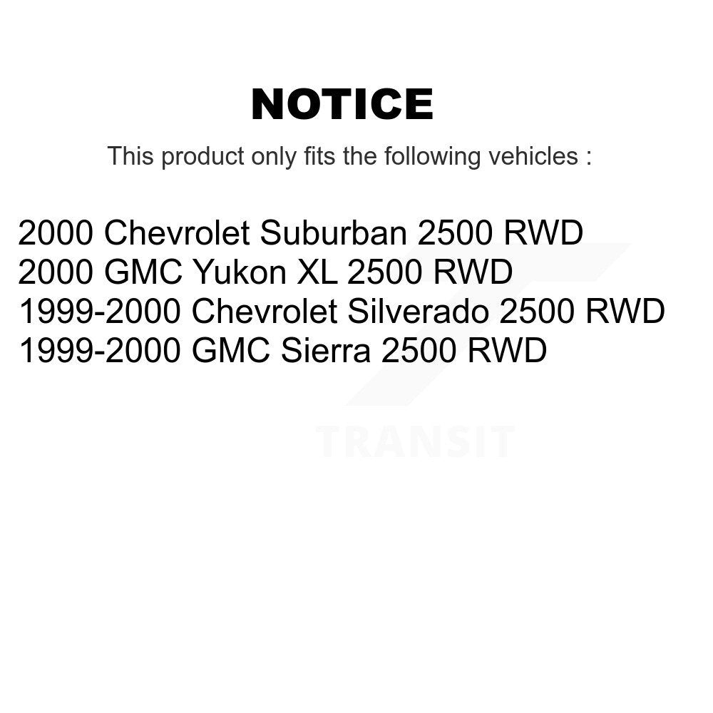 Front Upper Control Arm & Lower Ball Joint Kit For Chevrolet Silverado 2500 GMC Sierra XL KTR-103374