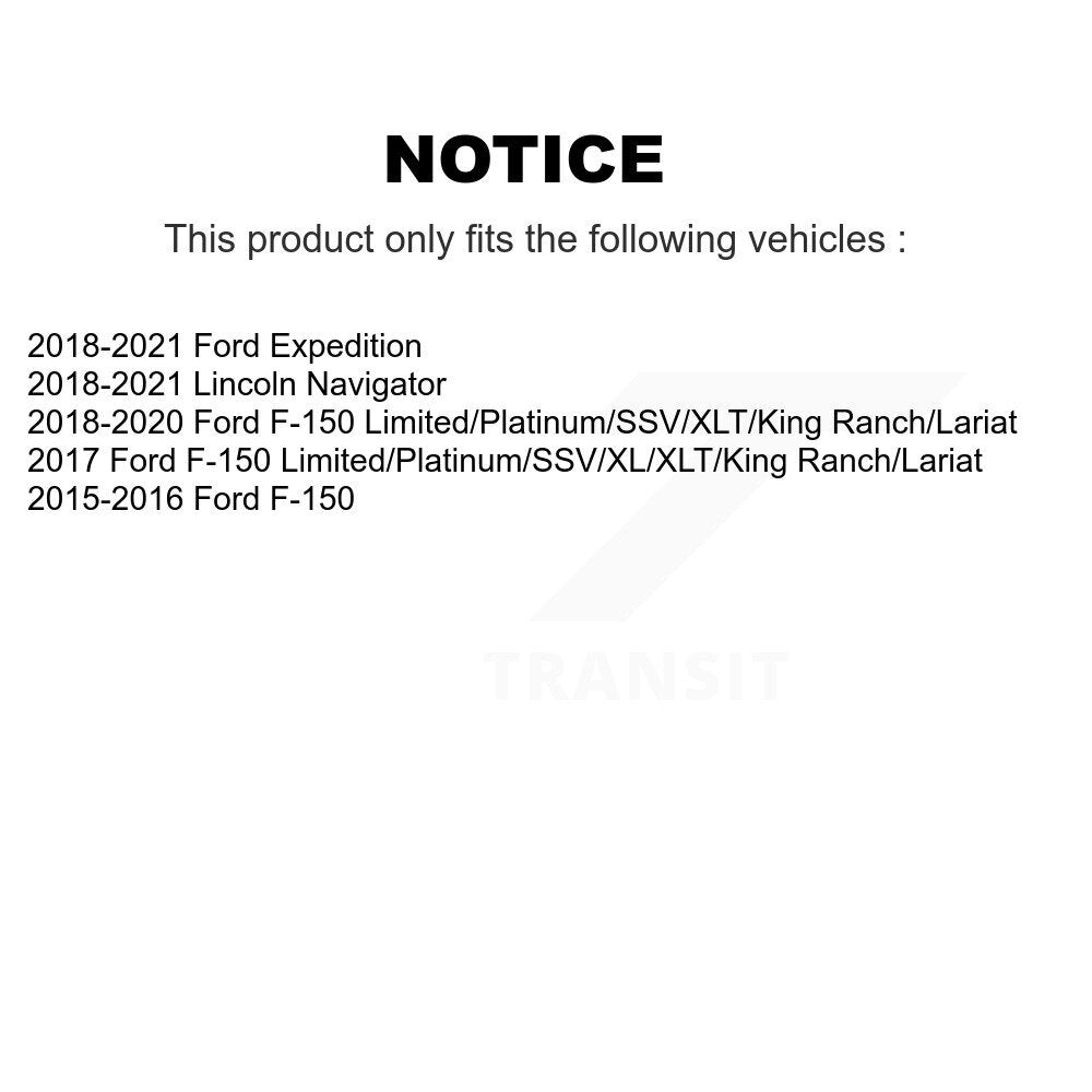 Front Lower & Upper Suspension Ball Joint Kit For Ford F-150 Expedition Lincoln Navigator KTR-104385