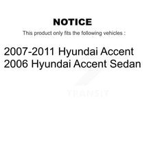 Load image into Gallery viewer, Front Outer &amp; Inner Steering Tie Rod End Kit For Hyundai Accent KTR-104972