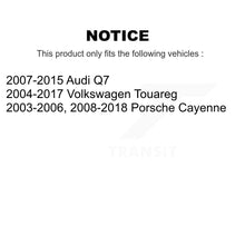 Load image into Gallery viewer, Front Outer &amp; Inner Tie Rod End Kit For Porsche Cayenne Volkswagen Touareg Audi Q7 KTR-104981