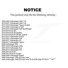 Charger l'image dans la galerie, Front Outer &amp; Inner Tie Rod End Kit For Volkswagen Jetta Golf Tiguan SportWagen Audi GTI KTR-105027