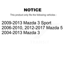Charger l'image dans la galerie, Front Outer &amp; Inner Steering Tie Rod End Kit For Mazda 3 5 Sport KTR-105050