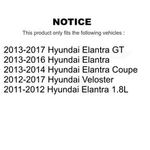 Charger l'image dans la galerie, Front Outer &amp; Inner Steering Tie Rod End Kit For Hyundai Elantra GT Veloster Coupe KTR-105066