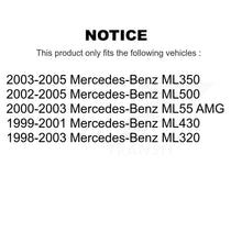 Charger l'image dans la galerie, Front Outer &amp; Inner Tie Rod End Kit For Mercedes-Benz ML320 ML350 ML500 ML430 ML55 AMG KTR-105069