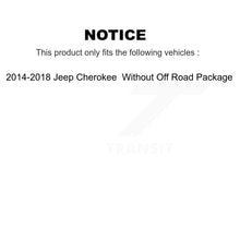 Load image into Gallery viewer, Front Outer &amp; Inner Tie Rod End Kit For 2014-2018 Jeep Cherokee Without Off Road Package KTR-105091