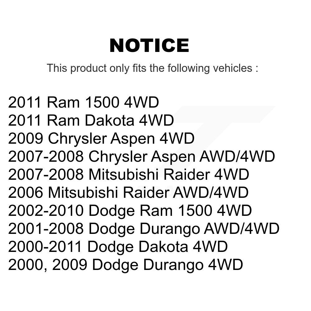 Front Left CV Intermediate Shaft For Dodge Ram 1500 Dakota Durango Chrysler