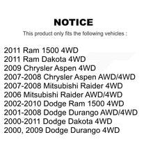 Charger l'image dans la galerie, Front Left CV Intermediate Shaft For Dodge Ram 1500 Dakota Durango Chrysler