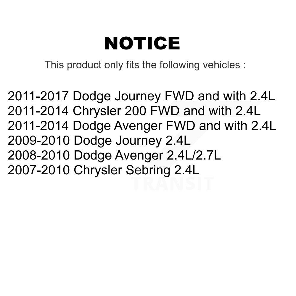 Front Left CV Axle Shaft For Dodge Journey Chrysler 200 Avenger Sebring