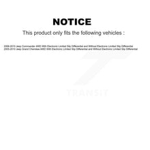 Load image into Gallery viewer, Front Right CV Axle Shaft For Jeep Grand Cherokee Commander NCV-CH82502