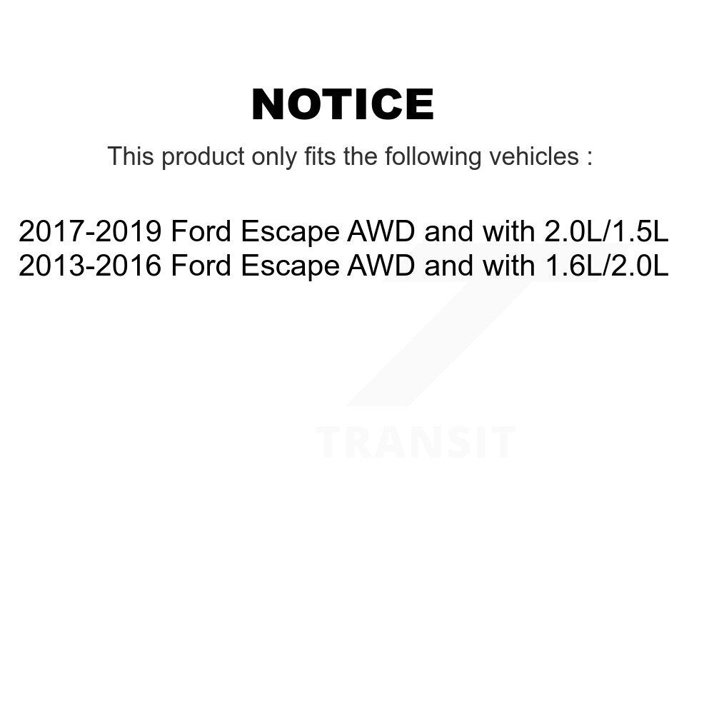 Front Right CV Axle Shaft For Ford Escape NCV-FD11071