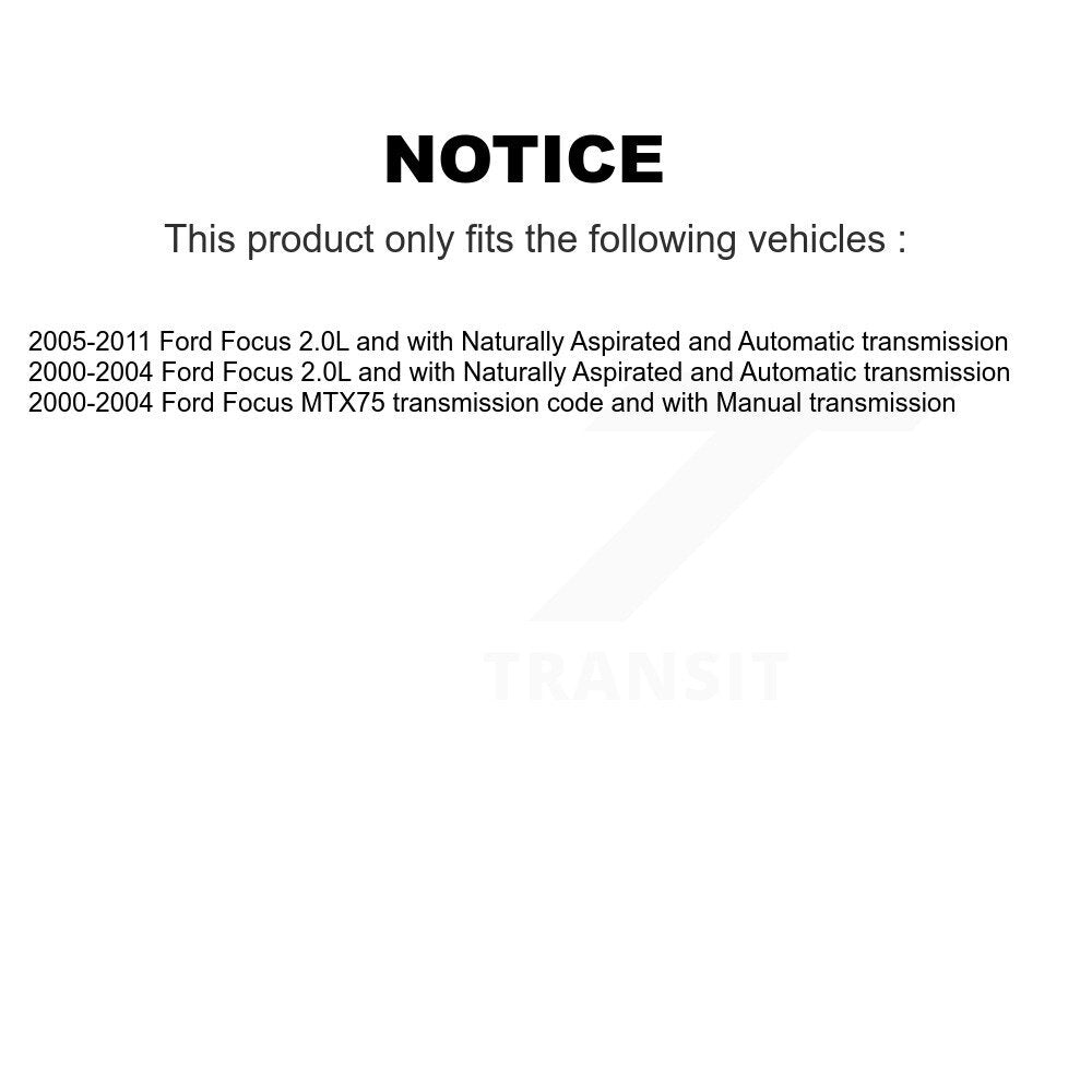 Front Left CV Axle Shaft For Ford Focus NCV-FD11129