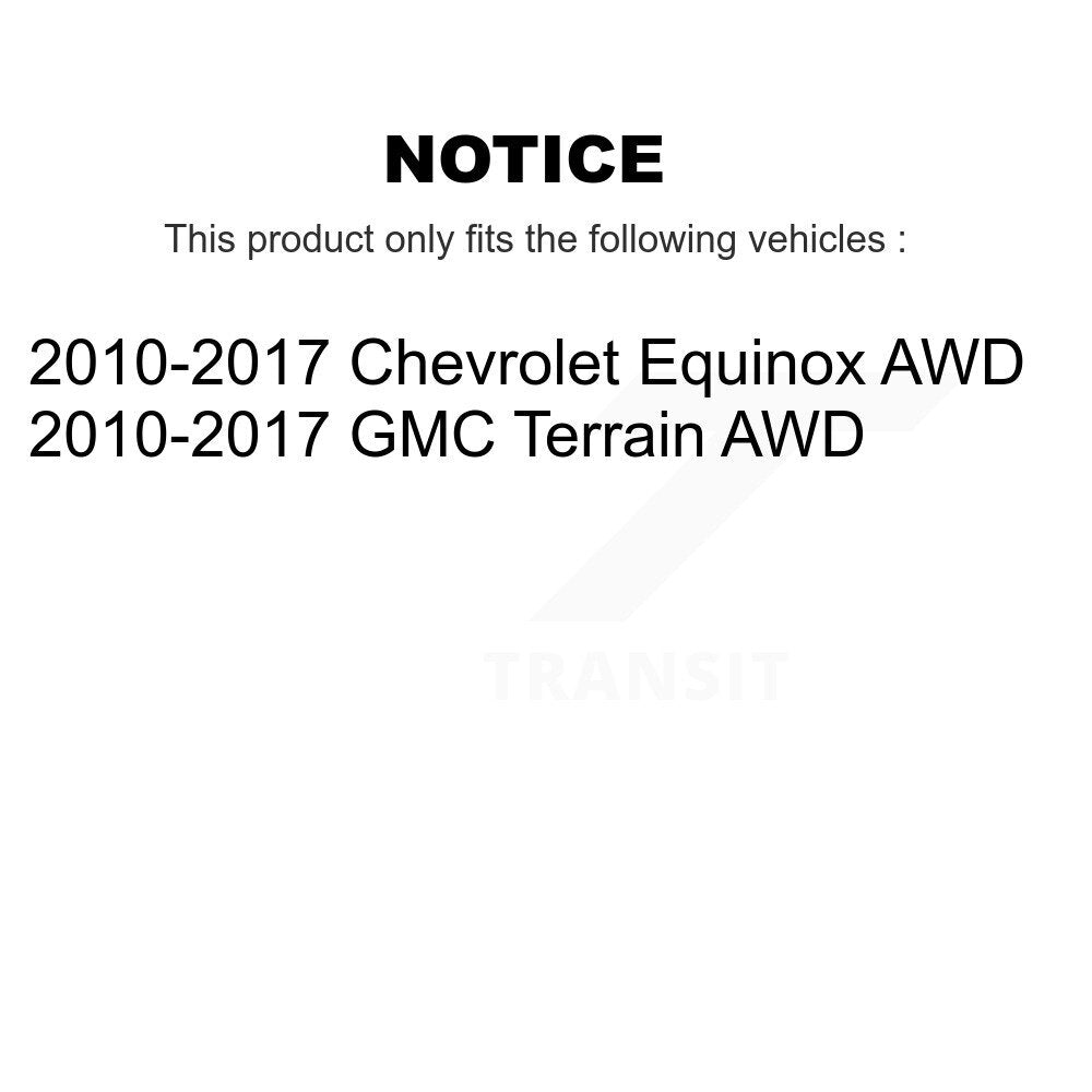 Rear Right CV Axle Shaft For 2010-2017 Chevrolet Equinox GMC Terrain AWD