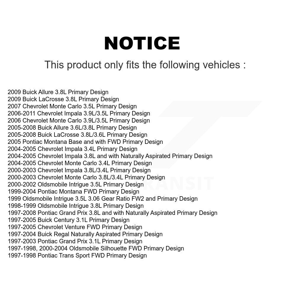 Front Right CV Axle Shaft For Chevrolet Impala Buick Pontiac Grand Prix LaCrosse