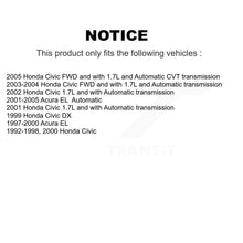 Load image into Gallery viewer, Front Left CV Axle Shaft For Honda Civic Acura EL NCV-HO36517